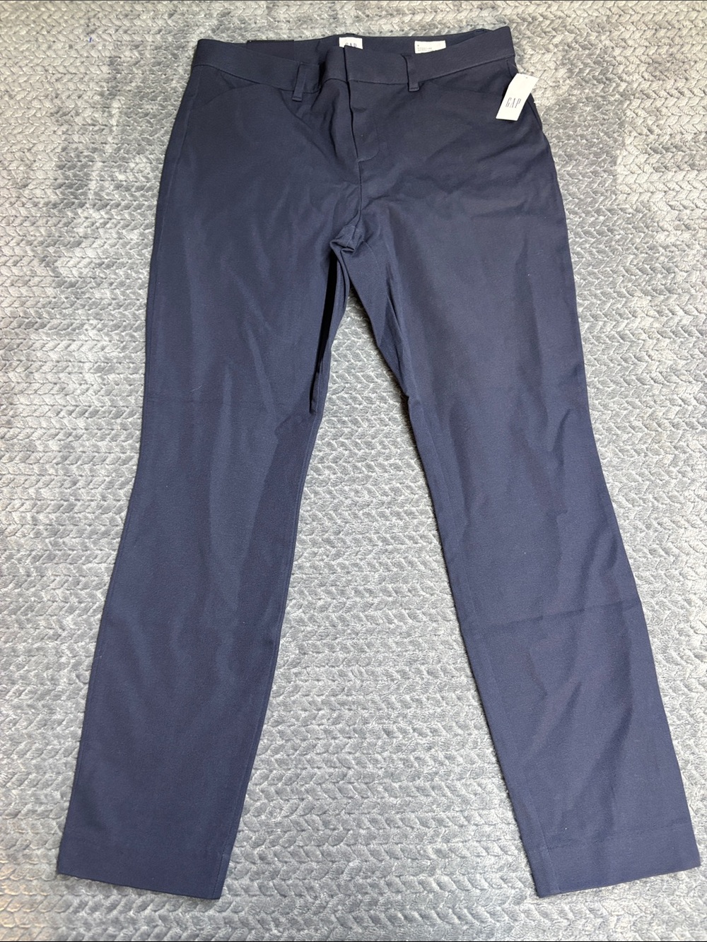 GAP Navy Signature Skinny Ankle Pants